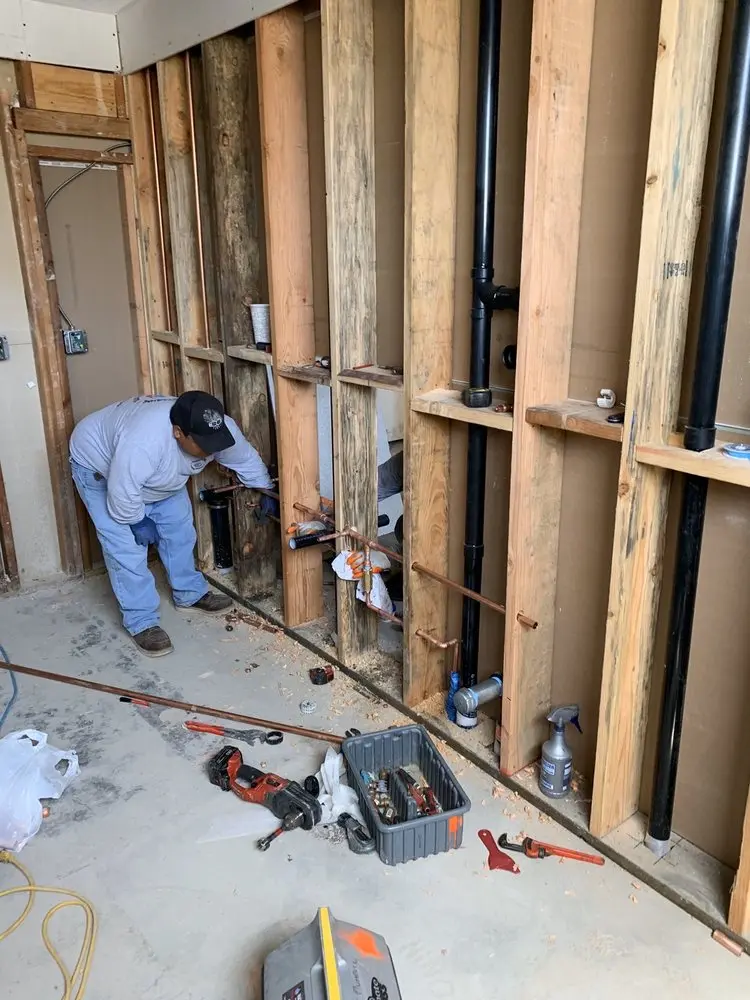 Commercial rough-in plumbing for Commercial Plumbing in Edwardsville